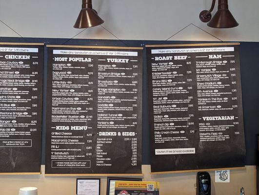 Menu photo 2 Gandolfo's New York Deli Omaha, NE Menu photo 2 Gandolfo's New York Deli Omaha, NE