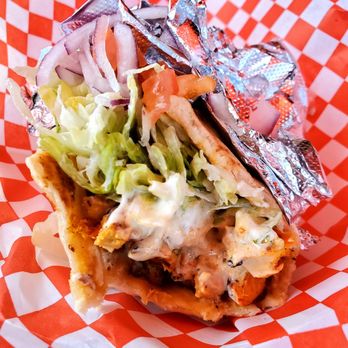 Baba Kabob - Chicken Shawarma Sandwich - Mediterranean Near Me - San Diego, California