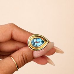 Curated Los Angeles - A little color, a lot of impact. Discover one-of-a-kind gemstone rings at Curated Los Angeles on Montana Avenue.