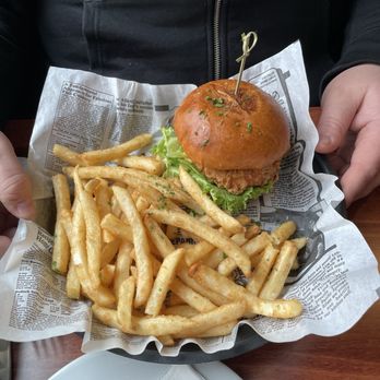 Wedgwood Public House - Spicy Chicken sandwich - Tapas/Small Plates Near Me - Seattle, Washington Wedgwood Public House - Spicy Chicken sandwich - Tapas/Small Plates Near Me - Seattle, Washington