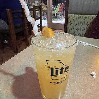 Luna Maya Mexican Restaurant - Passion Fruit Margarita (16oz) - Mexican Near Me - Smyrna, Georgia