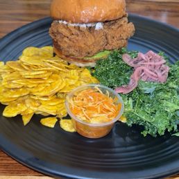 Fried Mushroom Sandwich