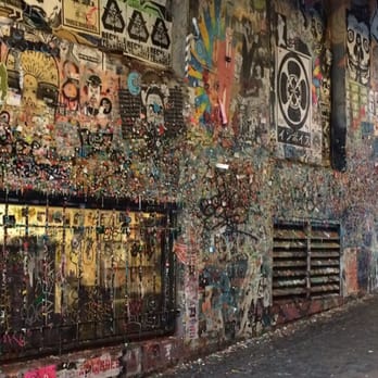 The Gum Wall - Local Flavor Near Me - Seattle, Washington