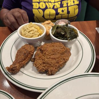 Fixins Soul Kitchen  - 2 Piece Plate - Soul Food Near Me - Los Angeles, California
