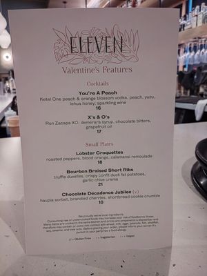 Menu photo 3 Eleven Honolulu, HI