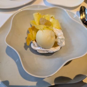 Le Pavillon - Pineapple Vacherin - French Near Me - New York, New York