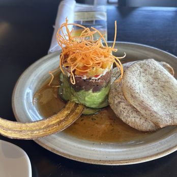 C Level - Appetizer waiter recommended.  Has to ask for more "chips" For around $30, I would skip it next time, - New American Near Me - San Diego, California