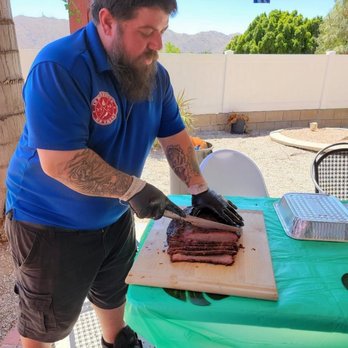 In Barbecue We Trust - In action - Caterers Near Me