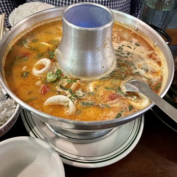 Soothr - 1. Tom Yum Seafood Soup - Thai Near Me - New York, New York