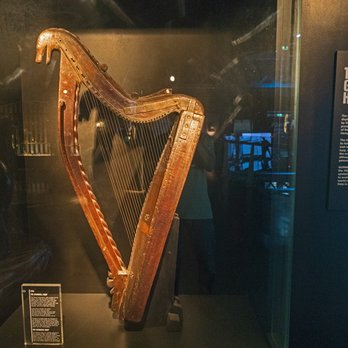 Guinness Storehouse - Guinness Storehouse.  Harp which spawned the logo. - Breweries Near Me - Dublin, D