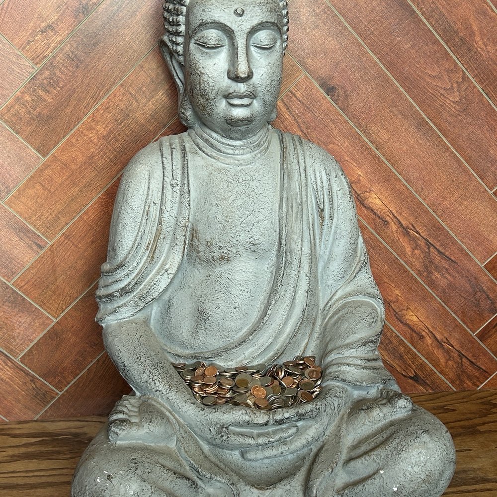 Mitsuba Cuisine - Buddha at front entrance - Japanese Near Me - Camillus, New York Mitsuba Cuisine - Buddha at front entrance - Japanese Near Me - Camillus, New York