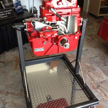 Los Angeles County Fire Museum - cut away of a fire engine pump transmission. Shows how the fire truck transforms from driving to pumping. - Museums Near Me - Bellflower, California Los Angeles County Fire Museum - cut away of a fire engine pump transmission. Shows how the fire truck transforms from driving to pumping. - Museums Near Me - Bellflower, California