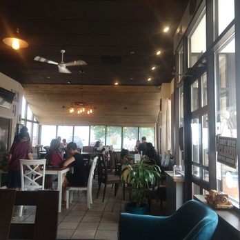 Marnas Eatery and Lounge - Inside the cafe, has a fun Central American vibe - Breakfast & Brunch Near Me - Minneapolis, Minnesota