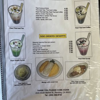 Racha Noodle - Menu - Noodles Near Me - Redding, California