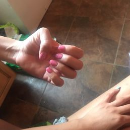Trash trash trash trash. I could have done a better job than this. The girl was rushing so much on my nails. she didn't. take her time. Trash trash trash trash. I could have done a better job than this. The girl was rushing so much on my nails. she didn't. take her time.