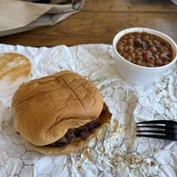DDD Burger. Doesn't look like much but it was so much I could barely finish it. DDD Burger. Doesn't look like much but it was so much I could barely finish it.