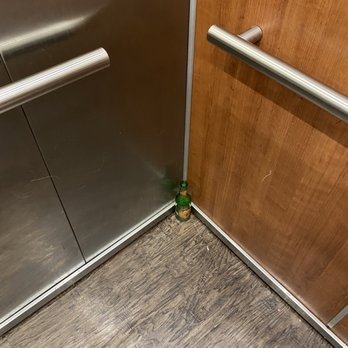 Olympus Grand Crossing - Trash in the elevator - Apartments Near Me - Katy, Texas