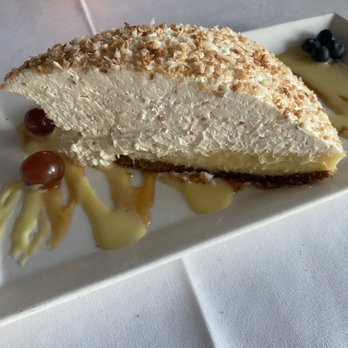 Marina Cafe - Coconut cream pie - Seafood Near Me - Destin, Florida Marina Cafe - Coconut cream pie - Seafood Near Me - Destin, Florida
