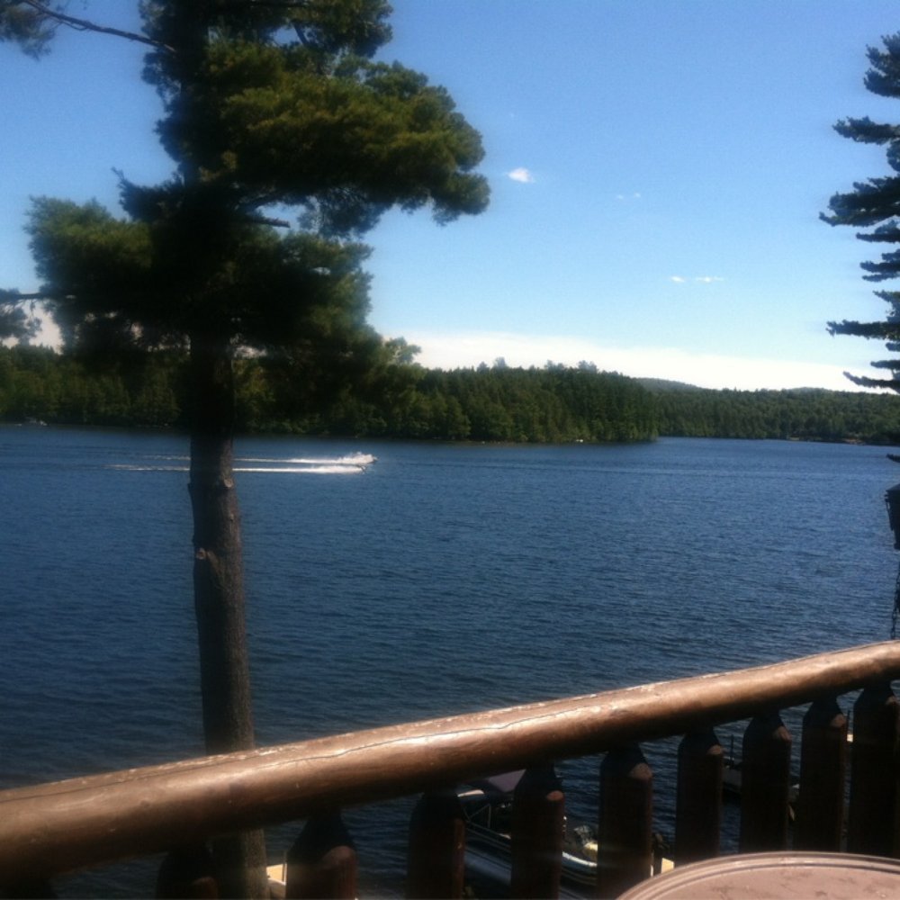 Daikers - View from the deck - New American Near Me - Old Forge, New York Daikers - View from the deck - New American Near Me - Old Forge, New York
