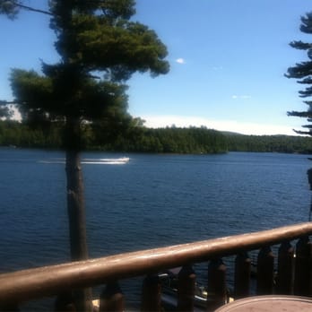 Daikers - View from the deck - New American Near Me - Old Forge, New York