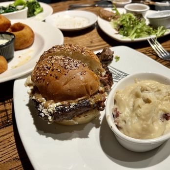 Local Goat - Goat cheese burger  (BGT Burger) - New American Near Me - Pigeon Forge, Tennessee