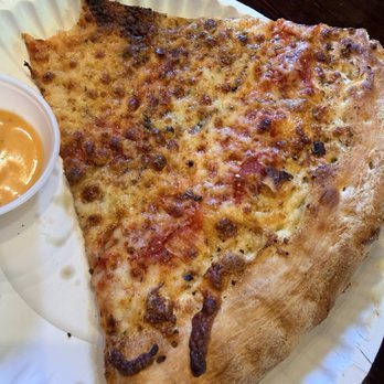 Mikey's Late Night Slice - Slice of Cheese w/ Fresh Basil* - Pizza Near Me - Columbus, Ohio Mikey's Late Night Slice - Slice of Cheese w/ Fresh Basil* - Pizza Near Me - Columbus, Ohio