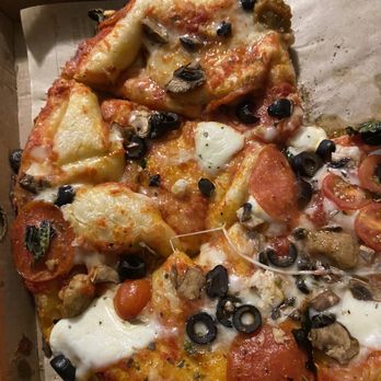 Blaze Pizza - pepperoni, chicken, sausage, shredded mozzarella, fresh mozzarella, Parmesan, basil, black olives, cherry tomatoes. BS - Pizza Near Me - Sparks, Nevada Blaze Pizza - pepperoni, chicken, sausage, shredded mozzarella, fresh mozzarella, Parmesan, basil, black olives, cherry tomatoes. BS - Pizza Near Me - Sparks, Nevada