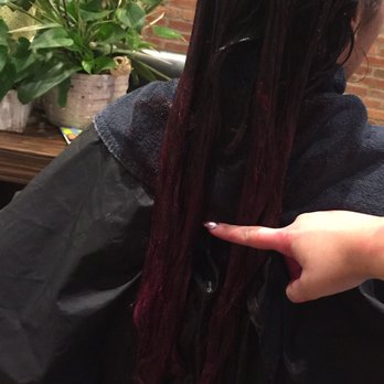 MKP Salon - Where she would of had to cut my hair off..... Because the bleach. - Hair Salons Near Me - Fairfax, Virginia