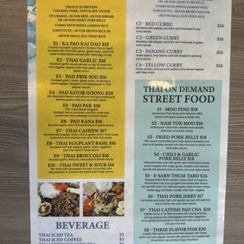 Thai On Demand - Menu1 - Thai Near Me - Scottsdale, Arizona Thai On Demand - Menu1 - Thai Near Me - Scottsdale, Arizona