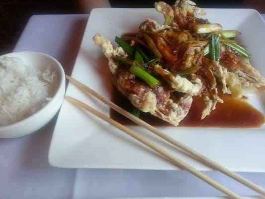 Photo of Tina Louise - Carlstadt, NJ, US. Love this place! Soft shell crab. Delish!