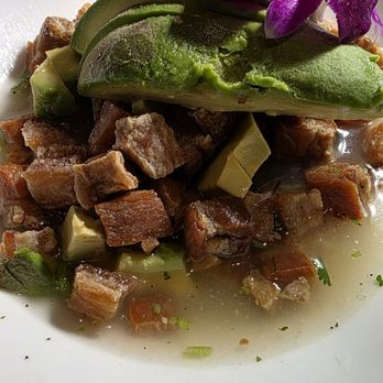 Spanglish - Chicharron Ceviche - Breakfast & Brunch Near Me - New York, New York Spanglish - Chicharron Ceviche - Breakfast & Brunch Near Me - New York, New York