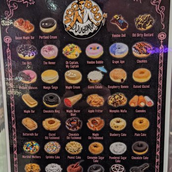Voodoo Doughnut - Menu - Donuts Near Me - Vancouver, Washington