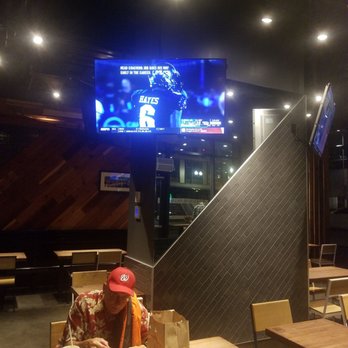 Shake Shack Navy Yard - Nice TV's to watch every game - Fast Food Near Me - Washington, DC, District of Columbia
