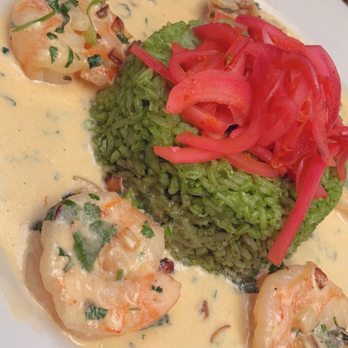 Fonda Park Slope - Spinach rice and shrimp - Mexican Near Me - Brooklyn, New York