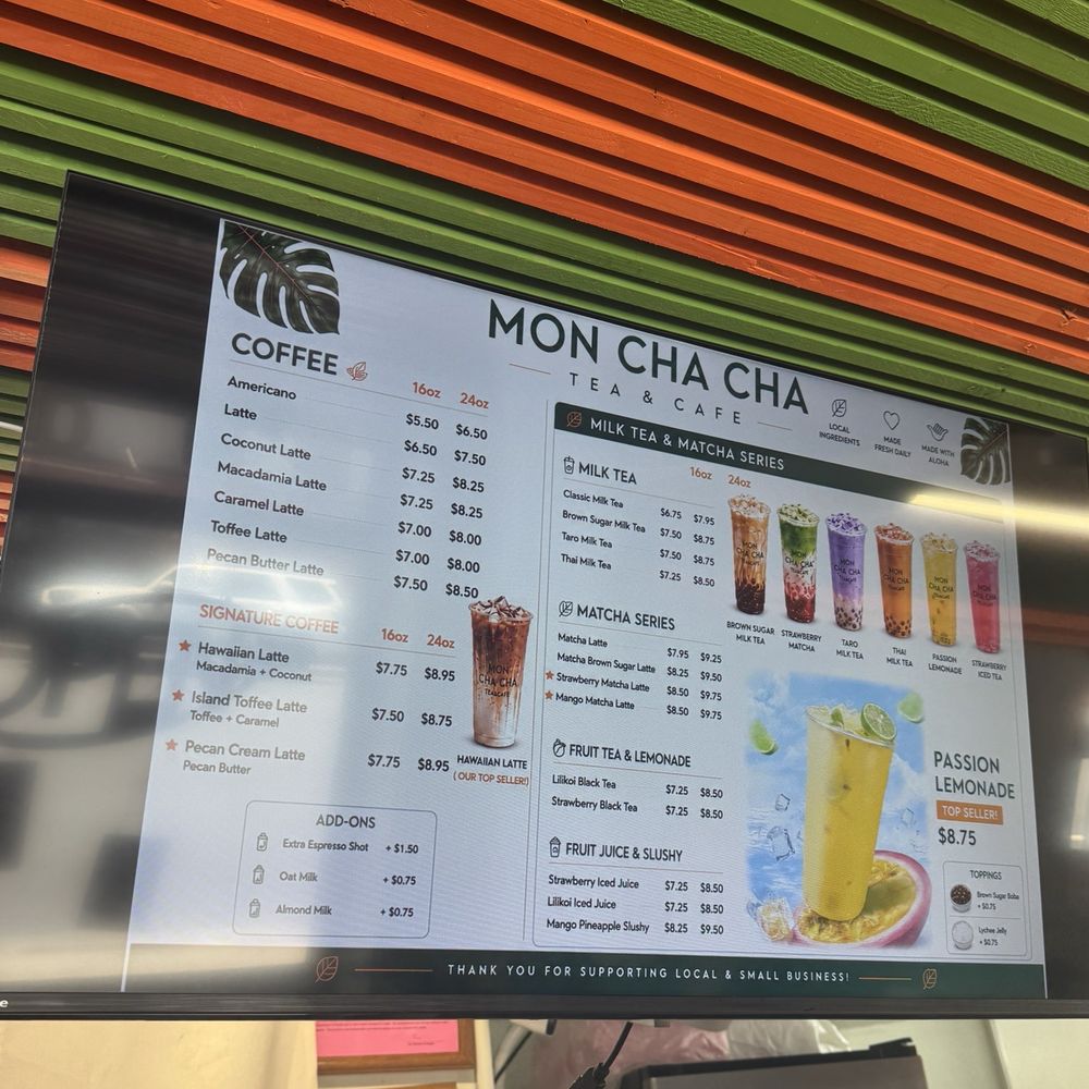 Ocean Dim Sum - Shared space with Mon Cha Cha, a tea spot. - Dim Sum Near Me - Honolulu, Hawaii