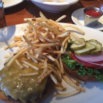 J. Alexander's - Classic cheese burger and fries - New American Near Me - Jacksonville, Florida
