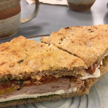 Whole Heart Cafe - Turkey pesto panini - Cafes Near Me - Cortland, New York