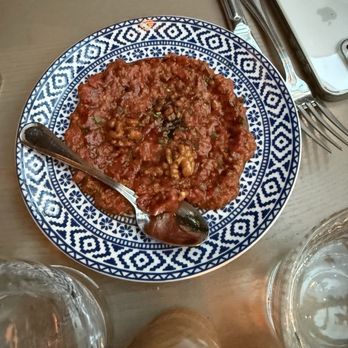 Del Mar Columbus - Red pepper dip - Mediterranean Near Me - Columbus, Ohio Del Mar Columbus - Red pepper dip - Mediterranean Near Me - Columbus, Ohio