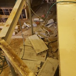Accurate Curb Cutting - Sawcut flex core flooring and demo work
