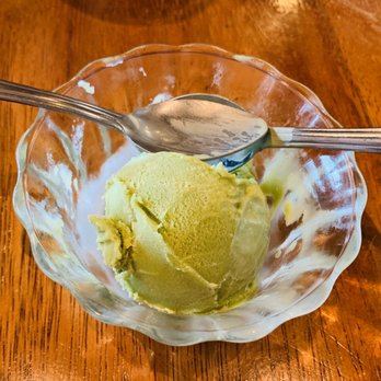 Ten Gu Ramen - Green Tea Ice Cream, so so yummy. - Ramen Near Me - Bakersfield, California Ten Gu Ramen - Green Tea Ice Cream, so so yummy. - Ramen Near Me - Bakersfield, California