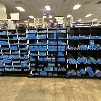 Industrial Metal Supply - Lots of rods - Metal Fabricators Near Me - San Jose, California