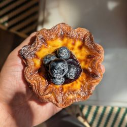 Hi Bake  - Blueberry egg tart