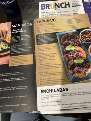 Menu photo 3 Azteca D'Oro Mexican Restaurant West Colonial Orlando, FL