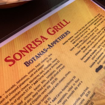 Sonrisa Grill - Mexican Near Me - Henderson, Nevada