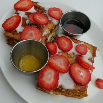Nectarine Grove - Stuffed French toast - New American Near Me - Encinitas, California Nectarine Grove - Stuffed French toast - New American Near Me - Encinitas, California