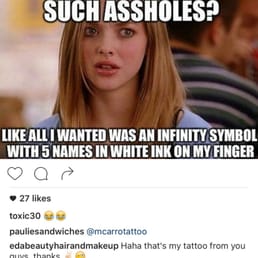 Debbie posted this pic on her Instagram same night I got my finger tattoo. Debbie tattooed my friend's finger, Chris did mine.