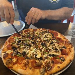 Small monster pizza. Small monster pizza.