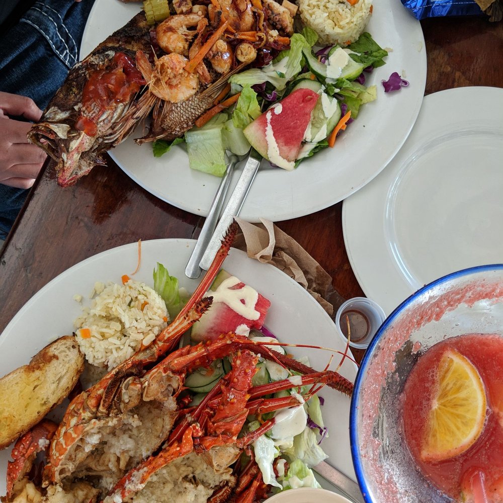 Lobster and snapper Lobster and snapper