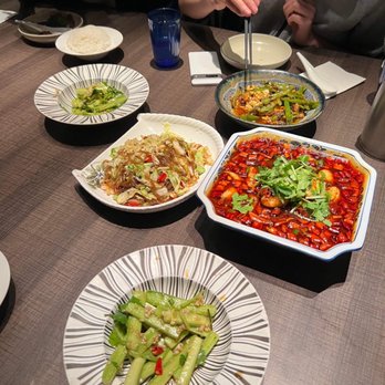 Uluh - Cucumber Salad, Brown Sugar Glazed Peking Duck, Fish Fillet in Chili Oil, etc - Tea Rooms Near Me - New York, New York Uluh - Cucumber Salad, Brown Sugar Glazed Peking Duck, Fish Fillet in Chili Oil, etc - Tea Rooms Near Me - New York, New York