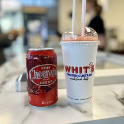 Whit's Frozen Custard - Cheerwine Float